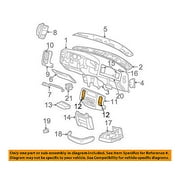 Dash Air Vent-AC A/C Heater Duct Outlet Louvre Left 1BZ651QLAA
