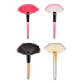 thumbnail image 6 of Practical Fan Makeup Brush Collection for Women Girls Blending Synthetic Bristles Eyeshadow Brush Face Cosmetic, 6 of 9