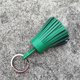 thumbnail image 5 of Llavero decorativo Minnieouse colgante de cuero borla hecho a mano verde AP014033-17, 5 of 6