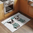 thumbnail image 2 of Area Rug 2x3ft, Cute Pet French Bulldog with Sweater Washable Rugs for Living Room Bedroom, Flag Balloon Celebration Soft Non-slip Area Rugs Rectangle Floor Carpet for Dining Room, 2 of 9