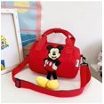 thumbnail image 5 of Bolso para niños, lindo bolso de bolos con estampado de Mickey Mouse para niña, bolso bandolera portátil de moda, 5 of 5