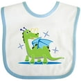 thumbnail image 3 of Inktastic Dragon for Kids Boys or Girls Baby Bib, 3 of 4