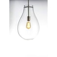 thumbnail image 4 of Maxim 10162CLSN 12 in. Gourd 1 Light Satin Nickel Single Pendant Ceiling Light, 4 of 5