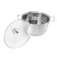 thumbnail image 2 of Olla Vaporera De Acero Inoxidable Con Tapa, Rendimiento Superior, Gran Espacio, Ideal Para Verduras, Mariscos Y Más, Compatible Con Varias Estufas, Diseño Apilable, 2 of 7