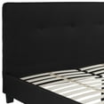 thumbnail image 3 of Flash Furniture Tribeca Queen Size Tufted Upholstered Platform Bed in Black Fabric, 3 of 9