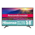 thumbnail image 1 of TV Hisense 58 Pulgadas 4K Ultra HD Smart TV LED 58R6E Reacondicionada, 1 of 4