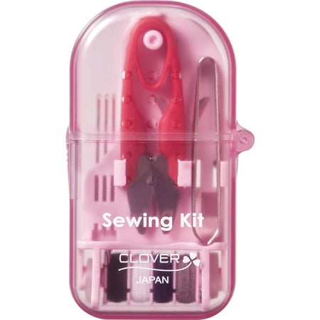 Pink Ribbon Compact Sewing Kit-