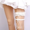 thumbnail image 2 of Hesxuno Wedding Decoration Lace Embroidery Wedding Suit Bridal Garter Leg Decoration, 2 of 3