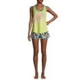 thumbnail image 2 of Secret Treasures Women's Tropical Sleep Shorts, 2 of 6