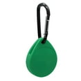 thumbnail image 4 of Rome Tech Drop-Shaped Style Fob Case with Carabiner for AirTag, Yellow, 1, 4 of 4