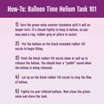 thumbnail image 3 of HELIUM Tank BLUE RIBBON BALLOON TIME con 50 globos y accesorios, 3 of 9