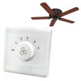thumbnail image 2 of Controlador de ventilador de techo con montaje en superficie tipo 86, interruptores de control de ventilador de techo con 5 velocidades, 2 of 5