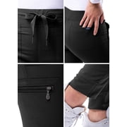 Adar Pro Scrubs For Women - Ultimate Yoga Jogger Scrub Pants - Tall