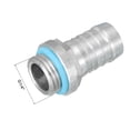 thumbnail image 3 of Uxcell 4pcs G1/4 Fitting, G1/4 Thread with 12mm OD Nozzle PC Water Cooling Hose Barb Fitting for PC Water Cooling System Accessories, 3 of 4