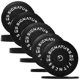 thumbnail image 1 of Set de discos de pesas Fitvids de 260 lb, bumper olímpicos de goma de 2", 1 of 7