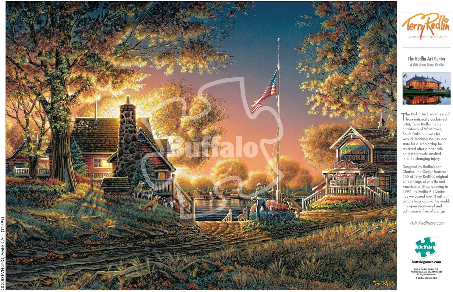 Hightailing Puzzle - 500 piece - Redlin Art Center