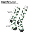 thumbnail image 2 of Fotbe Watercolor Turtle Calcetas Divertidas Estampadas para Hombre y Mujer, Calcetas de Algodón hasta la Rodilla para Caminar, Correr, Enfermería y Embarazo, 2 of 6