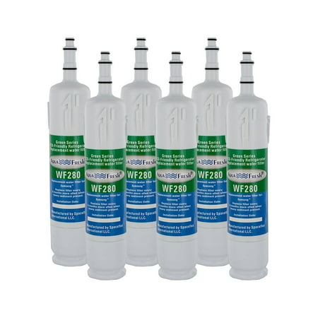 

Aqua Fresh Replacement Water Filter for PS2123061 HAFCN/XAA DA97-03175A HAF-CN -6-Pack