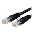 thumbnail image 2 of StarTech 2ft CAT6 Ethernet Cable - Black CAT 6 Gigabit Ethernet Wire -250Mhz 100W PoE RJ45 UTP Molded Network Patch Cord with Strain Relief (C6PATCH2BK), 2 of 4