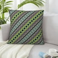thumbnail image 6 of ZICANCN Green Modern Simple Texture Throw Pillow Covers, Bed Couch Sofa Knit Decorative Pillow Covers for Living Room Farmhouse, 18"x18", 6 of 8