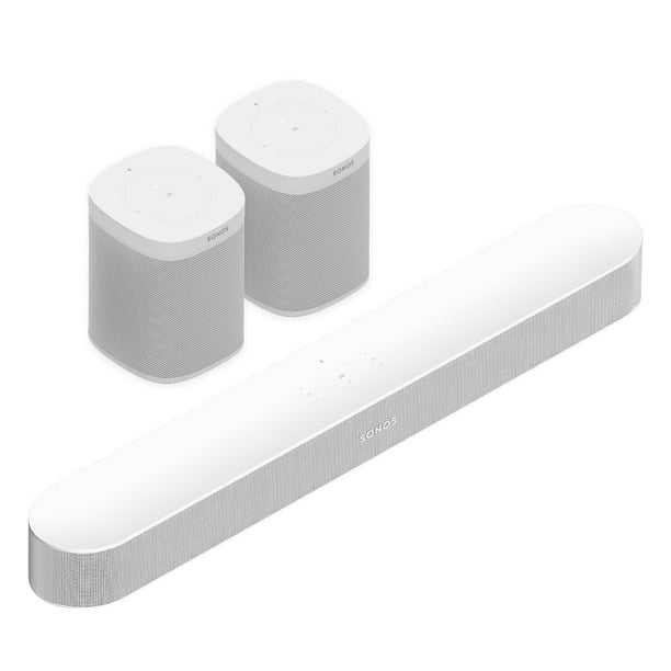 Sonos Surround Set with Beam (Gen 2) and Pair of Wireless 2) (White) - Walmart.com
