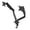A, variant on Ranges Display Arm With Full Motion Adjustment Spring Mechanism 90° Vertical Tilts 45° Horizontal Swivels 75x75 100x100 Universals