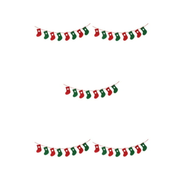 Cateissary Banderines caprichosos para fiestas y celebraciones de cumpleaños, patrones exquisitos, suministros de tela para fiestas, calcetín de Type2 NO2