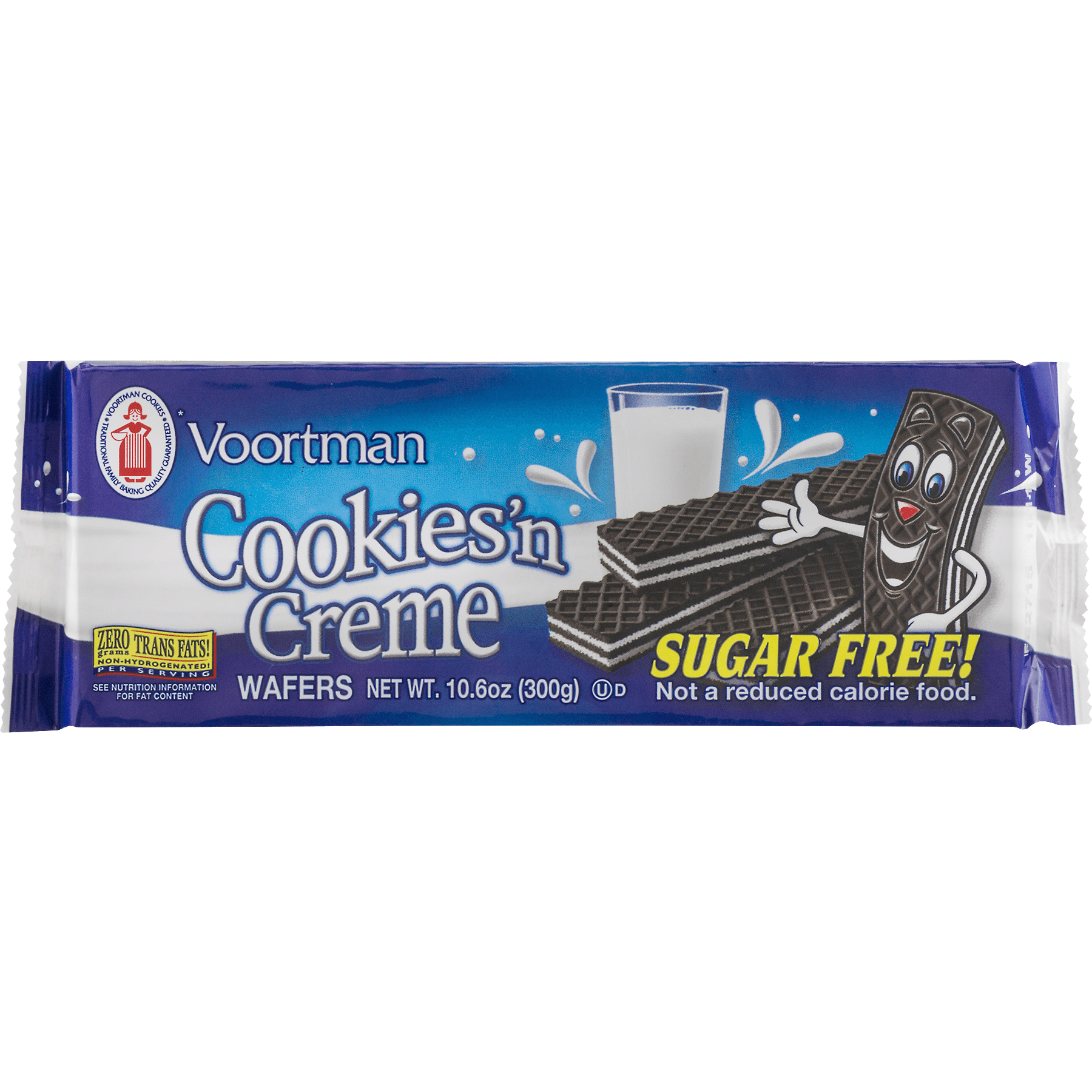Voortman Sugar Free Cookies N Creme Wafers 10 6 Oz Walmart Com Walmart Com