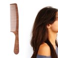 thumbnail image 1 of Peine de madera natural para masaje de cabeza de cuero cabelludo, cepillo estático antienredos para peinado Ndcxsfigh Cuidado Belleza, 1 of 9