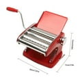 thumbnail image 4 of 401 Stainless Steel Pasta Maker Machine With 6 Adjustable Thickness Settings, 4 of 24
