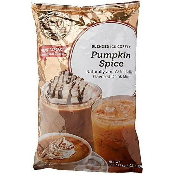 Big Train Blended Ice Coffee 3.5 lb - Pumpkin Spice (Individual)
