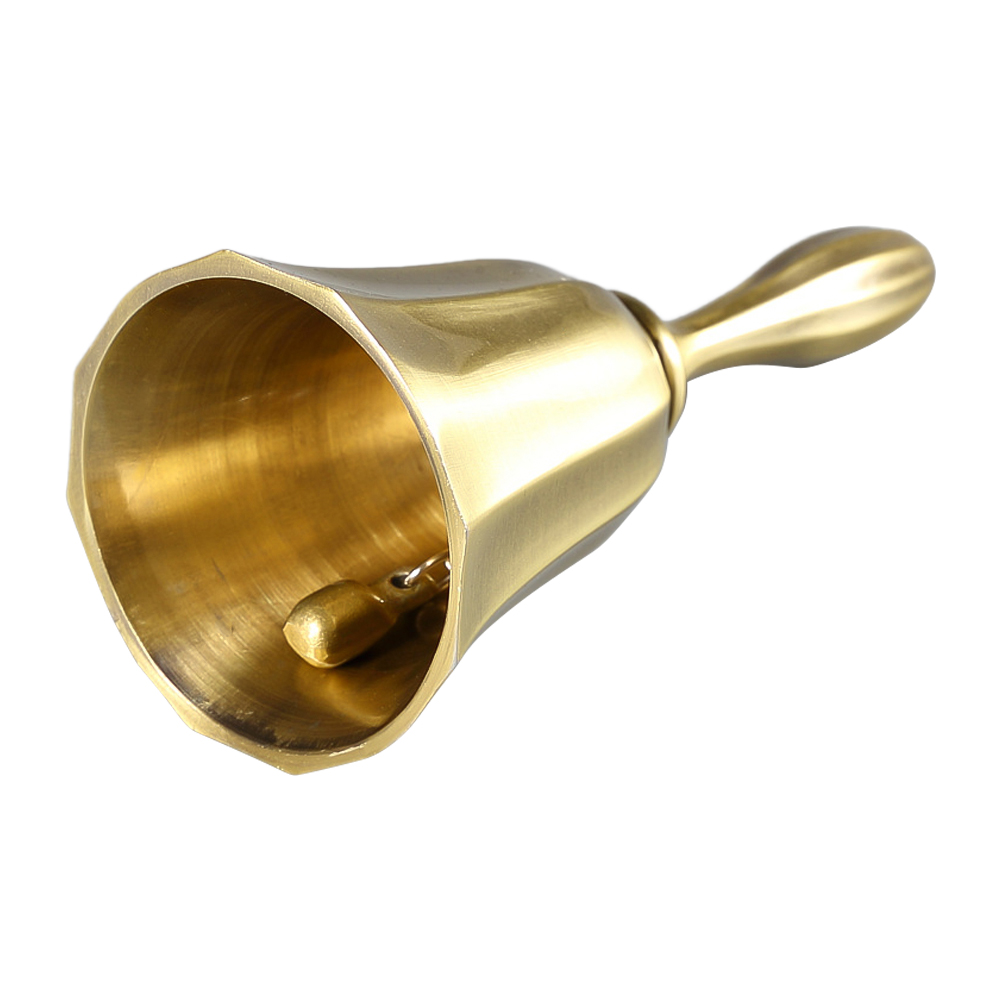 Dcenta Multifunctional Hand Bell Call Bell Musical Instrument for Home School Church Restaurants - image 3 of 7