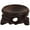 Brown, variant on MRLESS Multi-Functional Wood Pedestal Stand For Spherical Ornament Sturdy Display Base Wooden Sphere Stand Wood Display Stand Wooden Sphere Stand