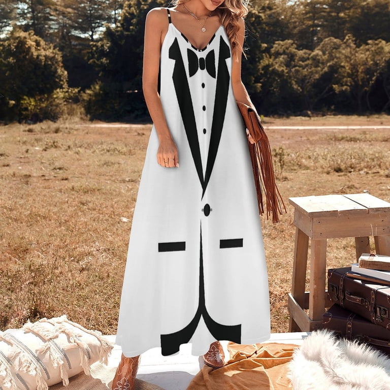 tuxedo dresses for women Keep One Up Black Crepe Blazer Dress 5% Elastane Secondary Fabric Content Funny Tuxedo Sleeveless Dress Women's