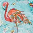 thumbnail image 2 of Gango Home Decor Contemporary Flamingo Bright & Pineapple Bright by Kellie Day (Printed on Paper); Two 12x12in Unframed Paper Posters, 2 of 5
