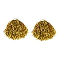 thumbnail image 4 of Chunky Gold Rings Cheerleading Hand Flower Glossy Pom Poms Miss, 4 of 8