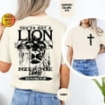 thumbnail image 4 of "You've Got a Lion Inside" Christian Strength T-Shirt – Empowering Faith & Praise Tee, 4 of 6
