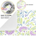 thumbnail image 2 of SKYSONIC Dish Drying Mat for Kitchen Counter Indian Floral Eco Friendly Drying Mat - Easy to Clean Heat Resistant Dish Mat - 18x24, 2 of 6