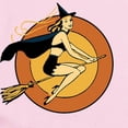 thumbnail image 2 of CafePress - Retro Witch Body Suit - Long Sleeve Cotton Baby Bodysuit, 2 of 4