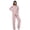 C-Red490, variant on DHFJKG Pajamas For Women Set Long Sleeve Sleepwear Pants Set 2 Piece Loungewear Comfortable Button Down Lapel Shirt Comfy Nightwear