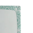thumbnail image 3 of Ambesonne Mandala Fitted Sheet 2 Pcs Set, Oriental Swirls, California King, Aqua and White, 3 of 3