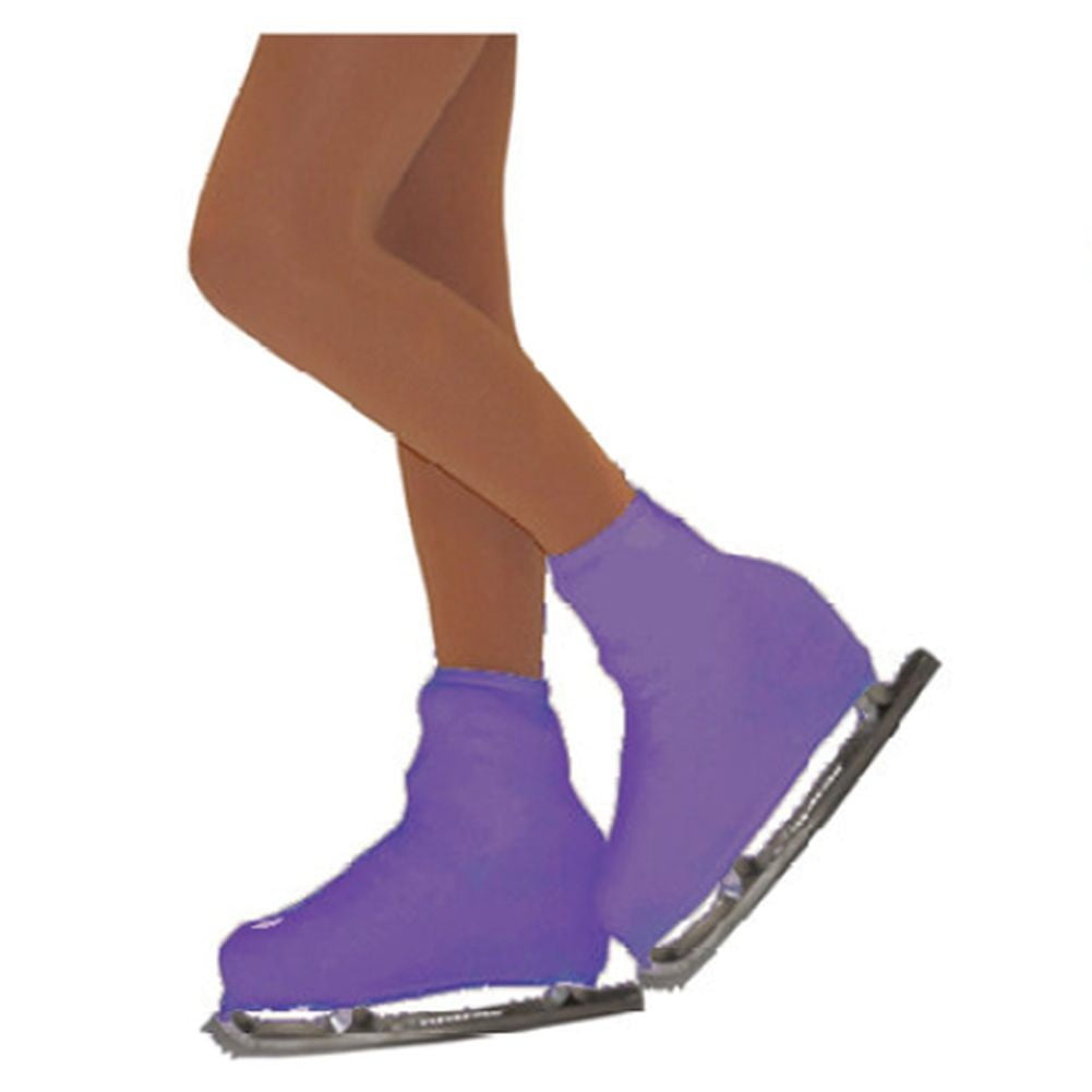 purple boot covers