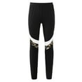 thumbnail image 6 of iiniim Kids Girls Athletic Leggings Compression Running Trousers Stretchy Dance Workout Yoga Pants Leopard 6, 6 of 7