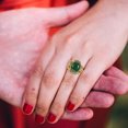 thumbnail image 3 of anillo decorativo para dedo, para mujer, color verde., 3 of 6