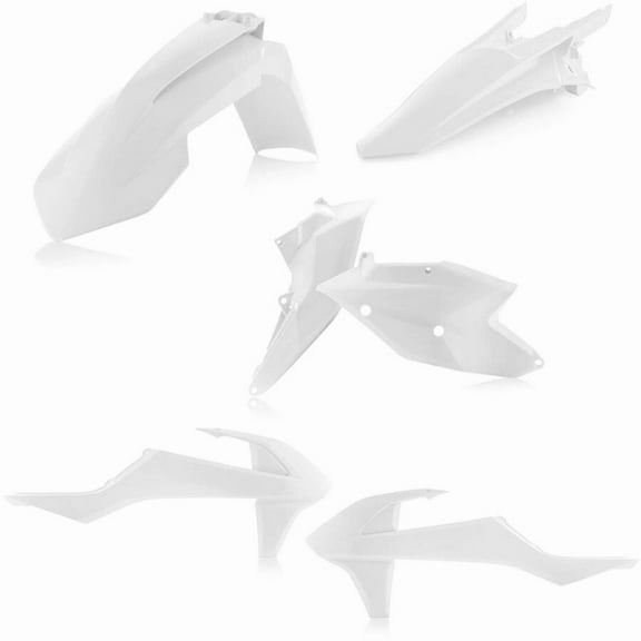Acerbis White Complete Plastic Body Kit (2634060002)