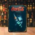 thumbnail image 2 of Placa Metal Vintage Cola Pintura Hierro Rectangular Bar para El 20x30cm, 2 of 9