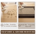 thumbnail image 5 of Bsicpro Doormat for Inside 32"x47, Dirt Trapper, Non Slip Entryway Rugs, Absorbent Entry Mat,Coffee, 5 of 7