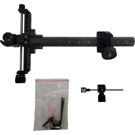 SAS Carbon Pro X Target Recurve Bow Sight Competition Archery Shooting T Shape