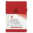 thumbnail image 2 of Clever Fox Budget Planner - Red Hardcover, 2 of 9