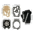 thumbnail image 3 of BC430 Pcs de Rechange pour Collecteurs d'Admission de Carburateur pour Débroussailleuse 43CC 52CC, 3 of 7